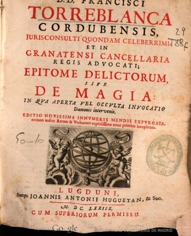 PUBLICAN EL LIBRO "DEMONOLOGÍA" POR FRANCISCO TORREBLANCA