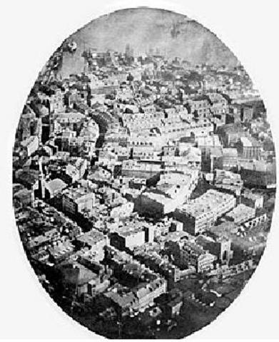 The first ariel photo