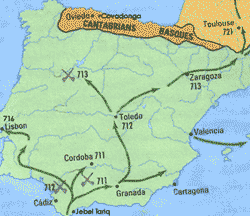 Osvojitev Pirenejskega polotoka