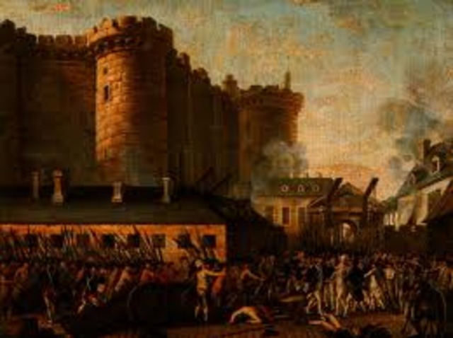 Bastiljen bliver væltet