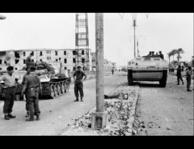 Comienzo de la ofensiva Israelí