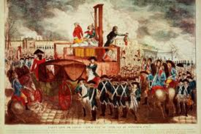 Kongen og Kone bliver henrettet