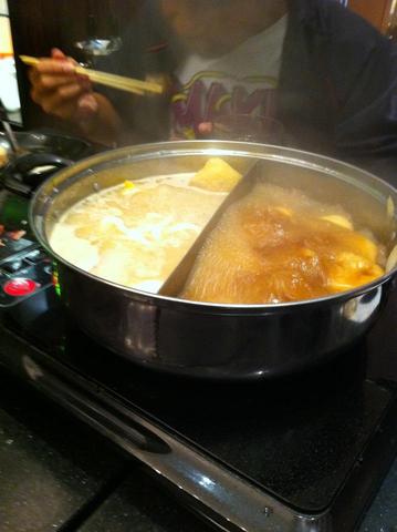 First Hotpot with my friends