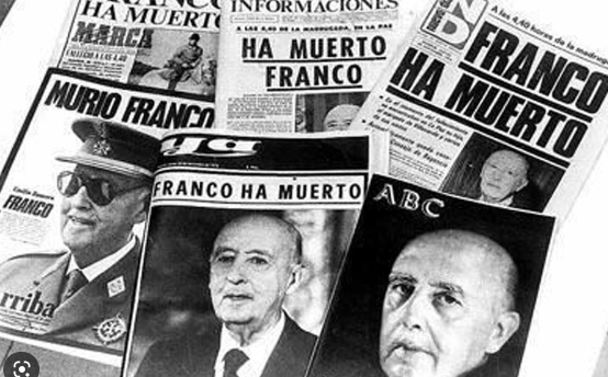 La mort de Francisco Franco Bahamonde y la fi del FRANQUISME