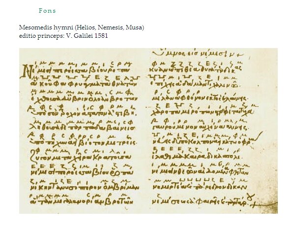 Primera partitura del Imperi Romà