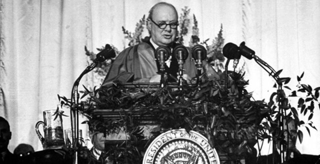 Churchills "Fulton-tale"