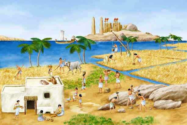 Primi insediamenti lungo il Nilo