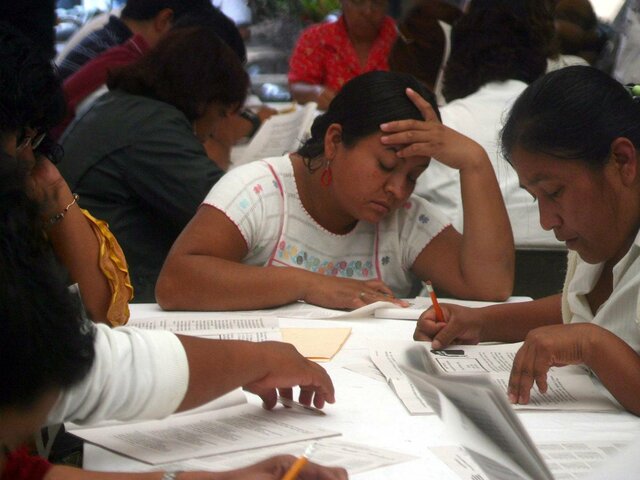 Alto porcentaje de población sin saber leer ni escribir