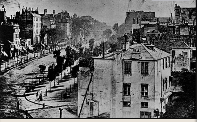 The first Permanant Image.