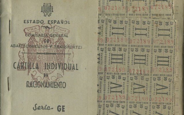 S'estableix la cartilla familiar de racionament