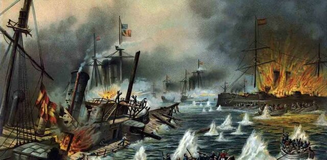 Restauración con Alfonso XII (desastre del 98)