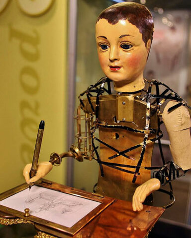 Automate dessinateur-écrivain de Maillardet Robot