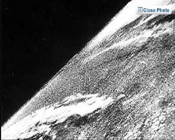 The First Photo From Space