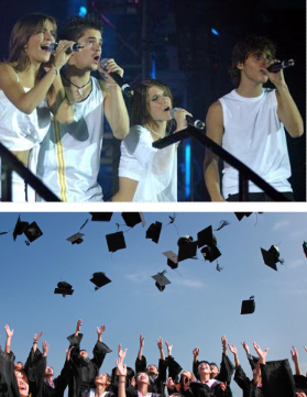 Graduation & creating the band