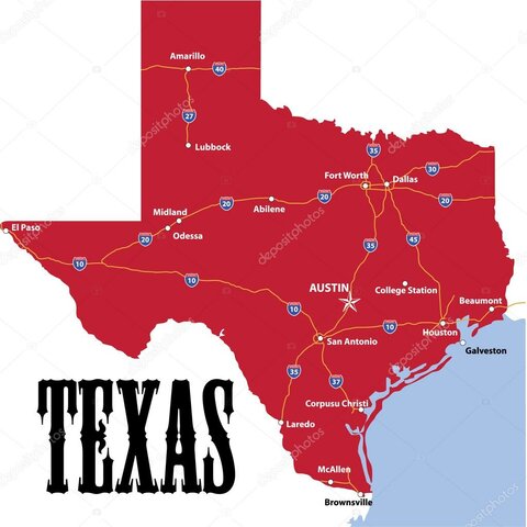 Texas boundary established