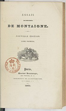 Michel de Montaigne