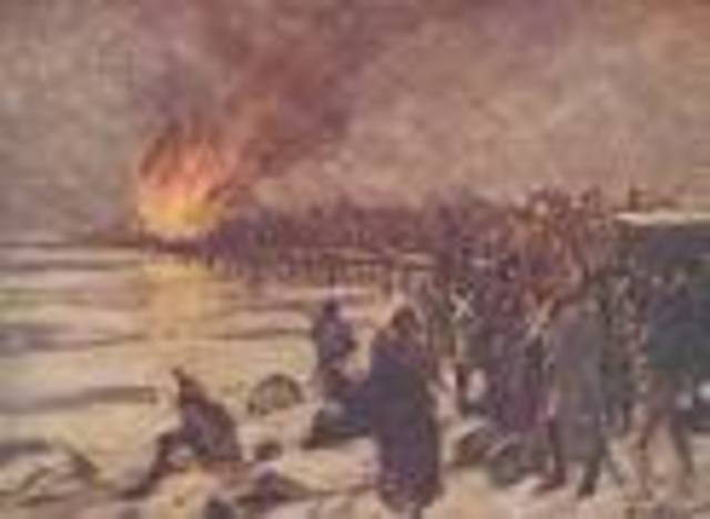 Napoleon invades Russia