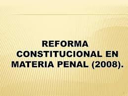 REFORMA CONSTITUCIONAL 2008
