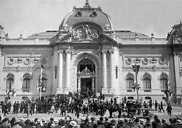 Inaguracion del palacio de bellas artes