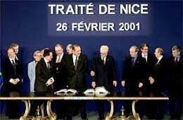 Firma del tratado de Niza