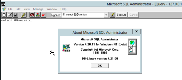 Microsoft SQL Server 4.2