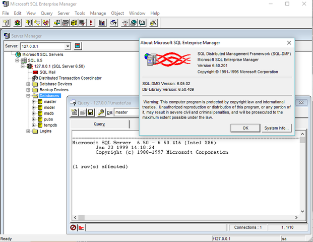 Microsoft SQL Server 6.5