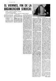 - Ley de Bases de la Organización Sindical (26 diciembre).