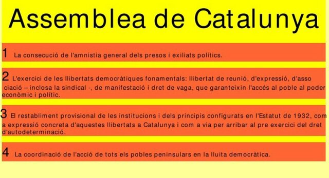 Constitució de l'Assemblea de Catalunya