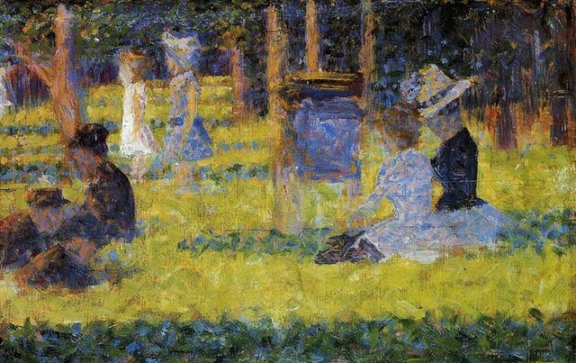 Un dimanche après-midi sur l'île de la Grande Jatte