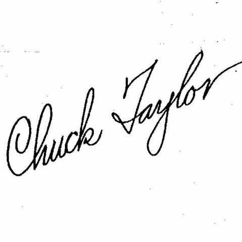 Chuck Taylor's signature was added to the "All Star" shoe