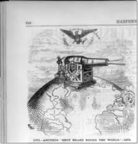 "Shot heard 'round the world"