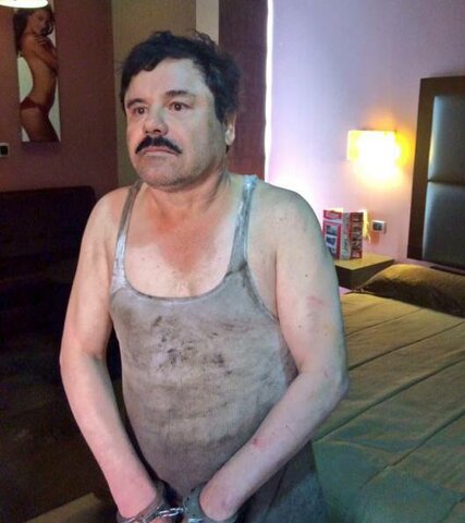 Captura de Joaquín Chapo Guzmán.