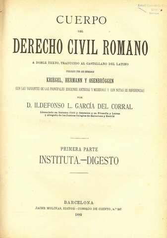 Derecho Civil Romano