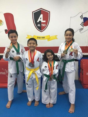 Taekwondo first place in forms