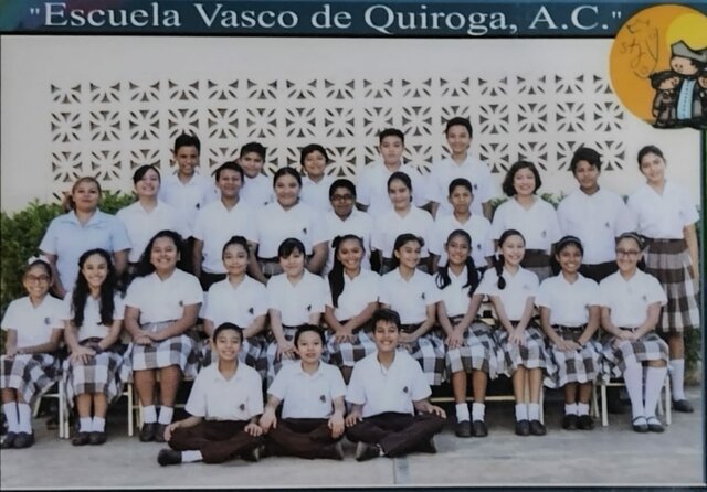 My first day of secondary school