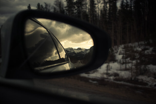 The Drive Back to Calgary