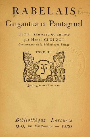 Gargantua y Pantagruel