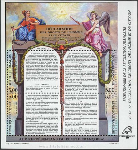 Aug 27, 1789  Declaración de los Derechos del Hombre y del Ciudadano