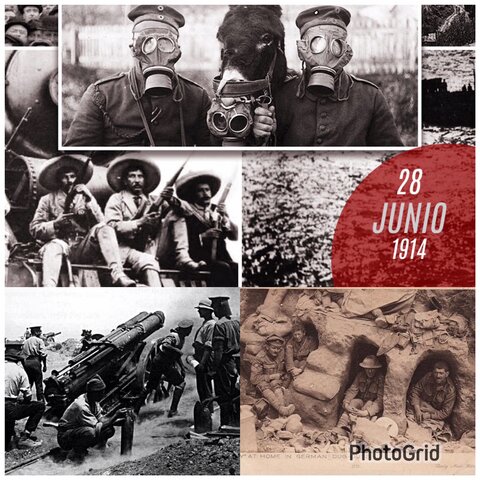 Jul 28, 1914  Primera Guerra Mundial