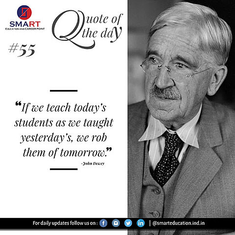 School and Society (1896) and Democracy and Education (1916)