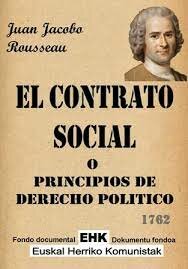 EL CONTRATO SOCIAL O PRINCIPIOS DEL DERECHO POLITICO