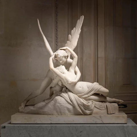 Psique reanimada por el beso del amor, Antonio Canova