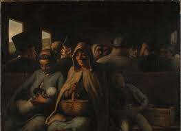 El vagón de tercera clase, Honoré Daumier