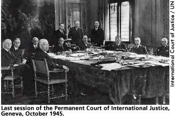 Permanent Court of International Justice