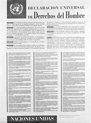 Declaración Universal de los Derechos Humanos 1948