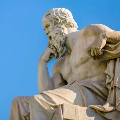 Muerte del filósofo Sócrates