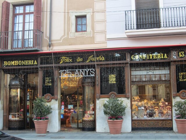 Pastelería Foix, en la Plaza Sarriá