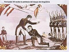 Ferran VII sol·licita ajuda