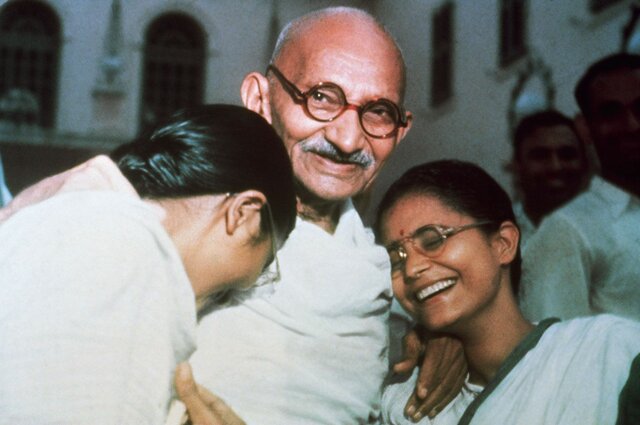 Mahatma Gandhi.