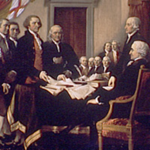Signing of the Declaration of Independence